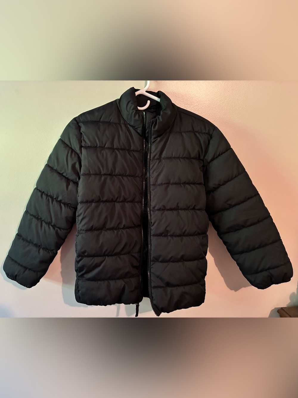 Place Black Quilted Jacket